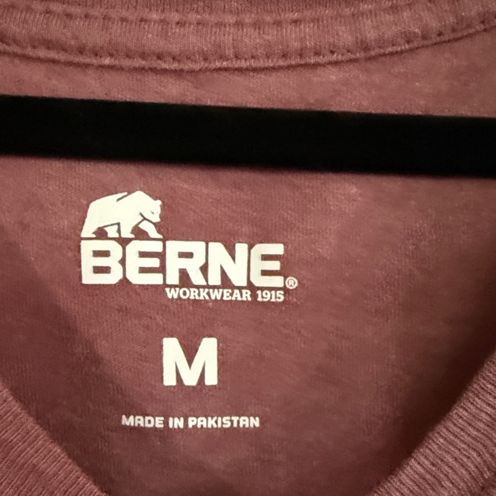 Women's Casual V-Neck Tee - Mauve - Picture 2 of 3